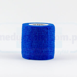 Bandă adezivă 5cm*4.5m 1 buc elastic albastru, autoadeziv